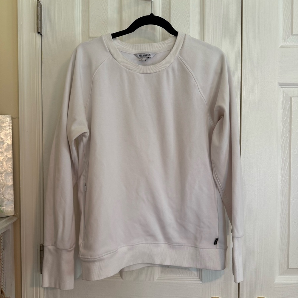 Athleta White Sweater